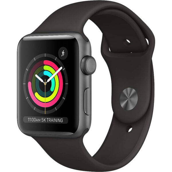 Apple Watch 3 series 42MM Sport Zwart  Refurbished C-grade