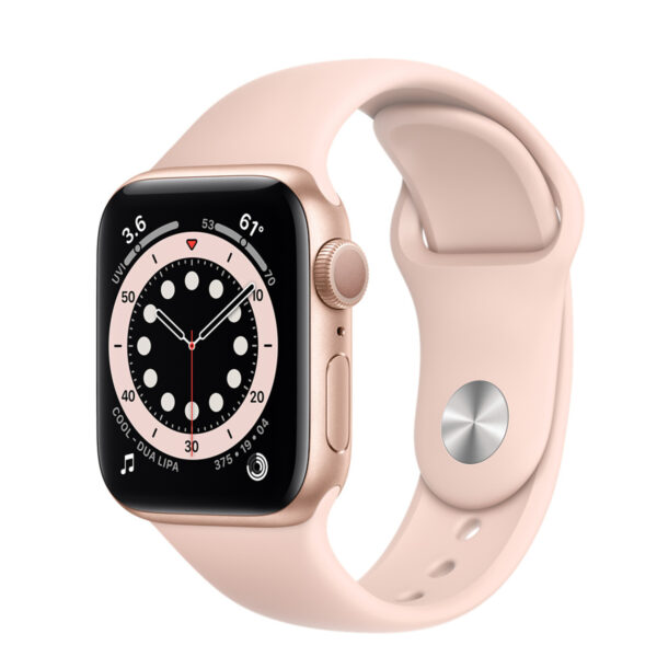 Apple Watch 6 series 40MM Rosé Goud Aluminium Sport Refurbished A-grade