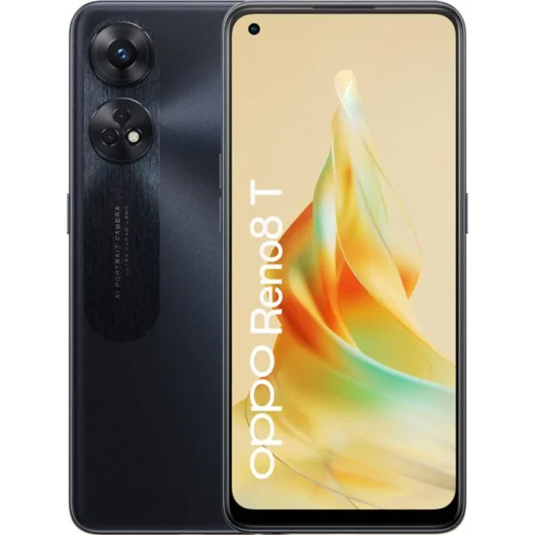 Oppo Reno8 T 128GB Black Refurbished B-grade