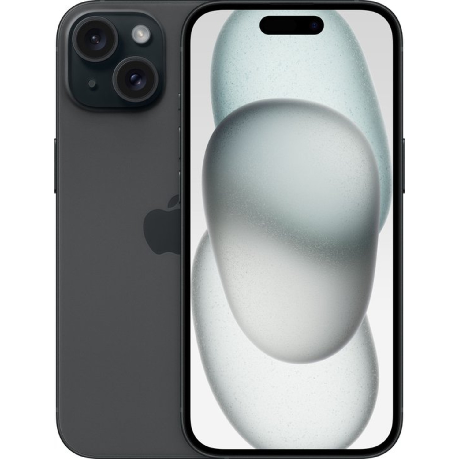 Apple iPhone 15 256GB Zwart Refurbished B-grade